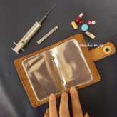 جاکارتی چرم طبیعی با طرح دلخواه